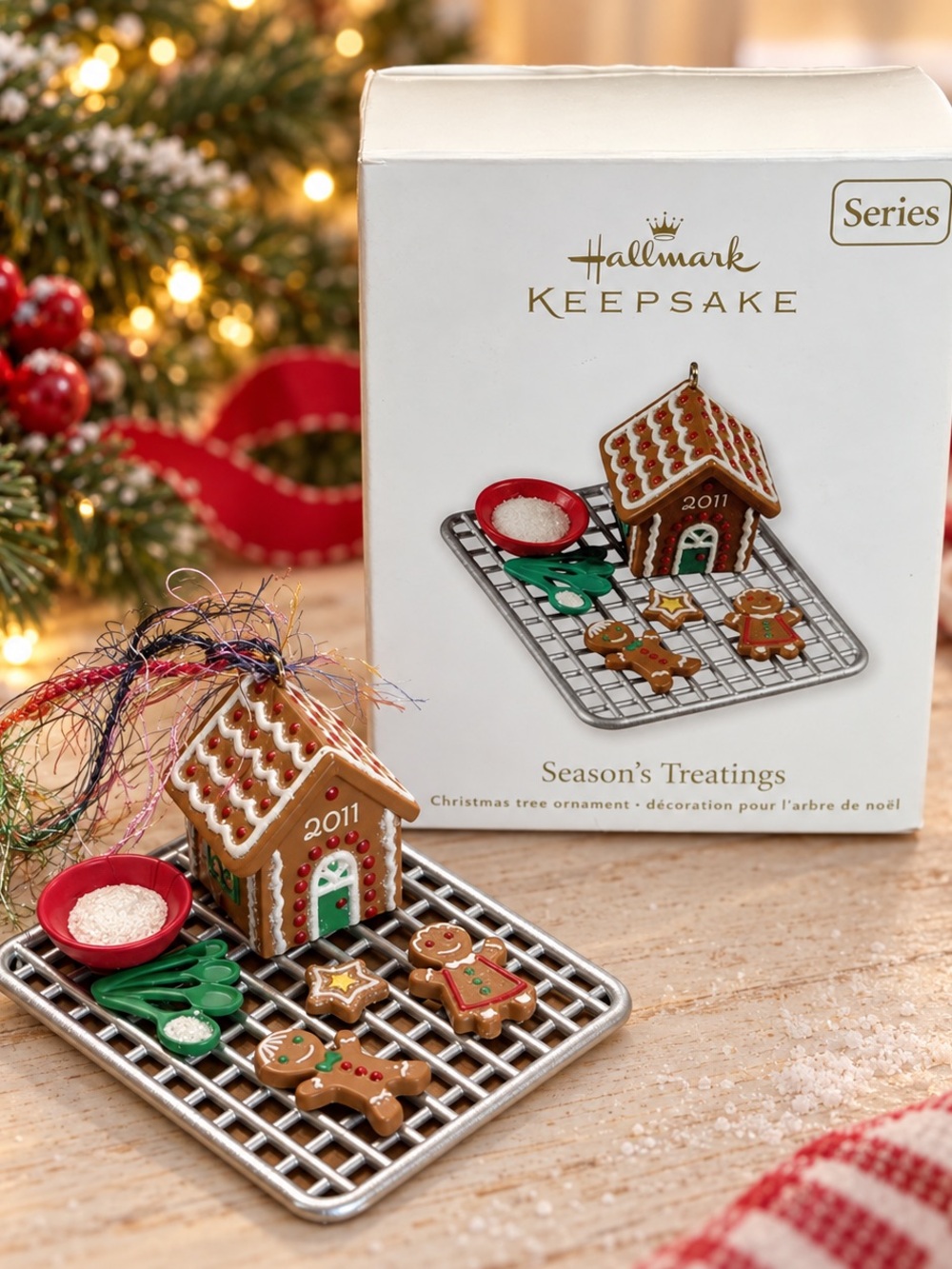 2011 Hallmark Keepsake "Season's Treatings" Ornament #3